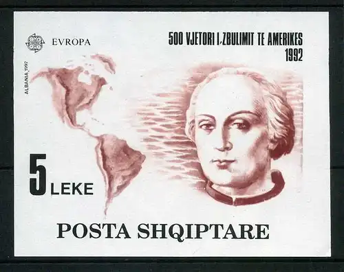 Albanien Block 97 postfrisch #OZ690