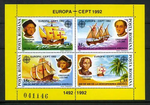 Rumänien Block 271 postfrisch Cept #OZ792