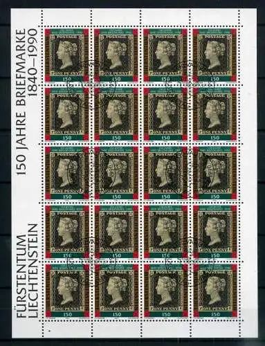 Liechtenstein Kleinbogen 986 Ersttagssonderstempel #JG429