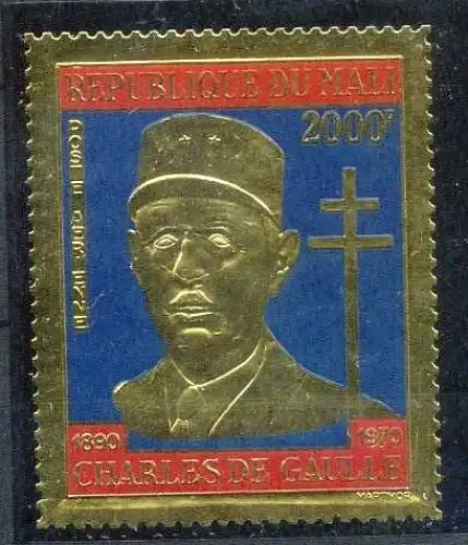 Elfenbeinküste 267 postfrisch Charles de Gaulle #OZ1181