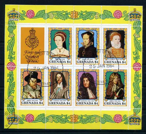Grenada Block 19 Briefstück #OZ1199