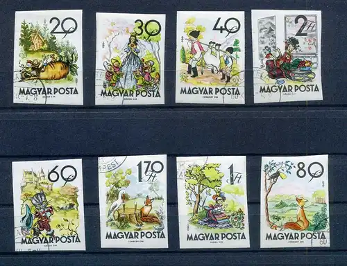 Ungarn 1718-1725 B gestempelt Märchen #OZ1256