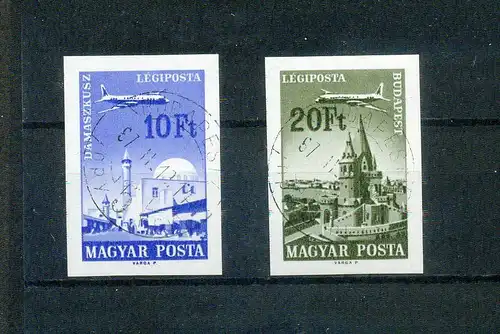 Ungarn 2315-2316 B gestempelt Flugpost #OZ1278