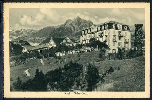 AK Rigi - Scheidegg, Schweiz 1914 #HD281