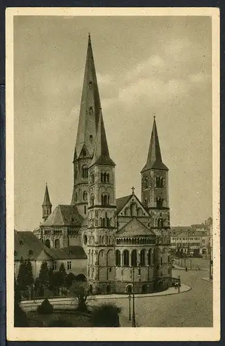 AK Bonn Münsterkirche 1937 #HD285