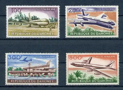 Dahomey 222-225 postfrisch Flugzeuge #GI061