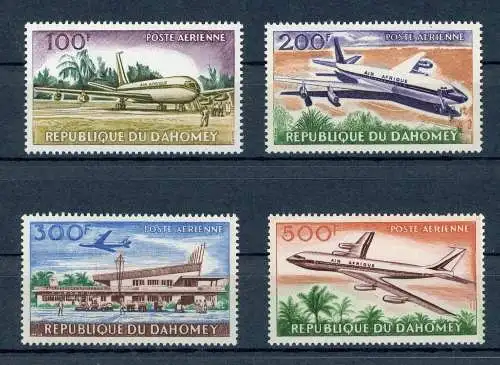 Dahomey 222-225 postfrisch Flugzeuge #GI061