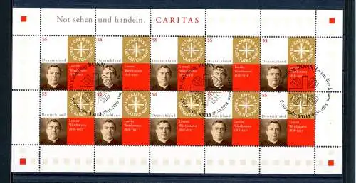 Bund Zehnerbogen 2697 Bonn Ersttagssonderstempel #IS983