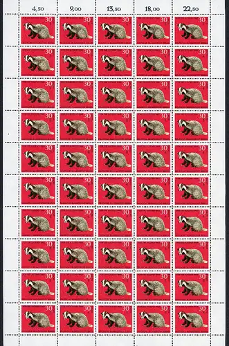 Berlin 50er Bogen 318 postfrisch #BW5102