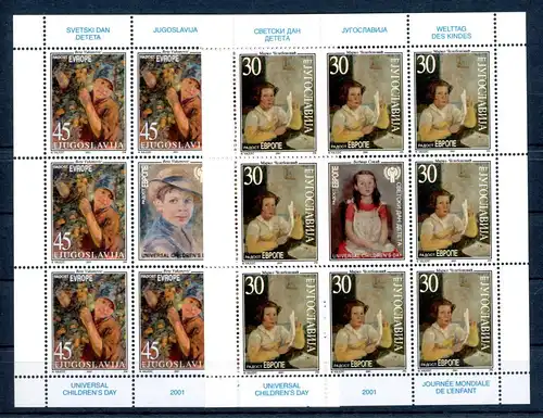 Jugoslawien KB 3053-3056 postfrisch Kinder #OZ1597