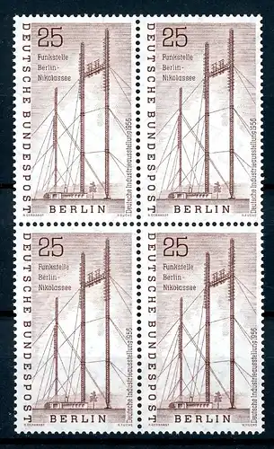 Berlin 4er Block 157 postfrisch #OZ1791