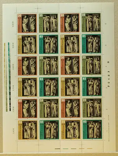 DDR ZD-Bogen 2808-2811 postfrisch DV #BW5624