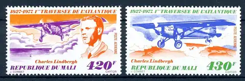 Mali 576-577 postfrisch Lindbergh #IN329