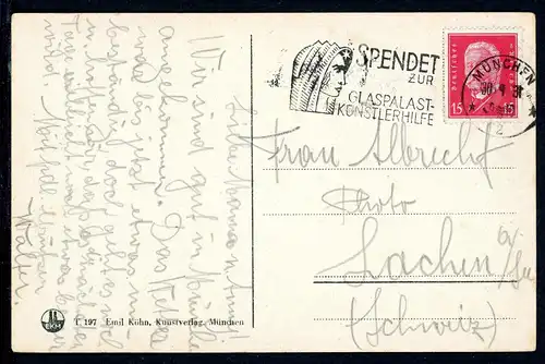 AK München Karlstor mit Justizpalast 1931 #O5795