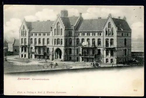 AK Hannover Clementinenhaus 1900 #O5803