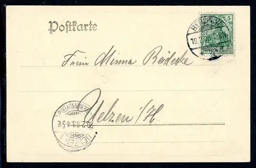 AK Berlin Gruß aus dem Kaiser-Keller 1903 #O5842