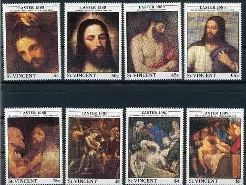 St. Vincent 1192-1199 postfrisch Kunst #IM253