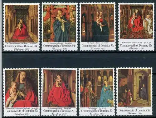 Dominica 1480-1487 postfrisch Weihnachten #IJ208