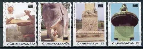 Grenada 2621-2624 postfrisch Asiatische Kunst #IY913