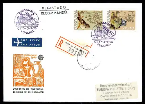 Portugal 1311-1312 Cept 1976 Ersttagesbrief/FDC #IN698