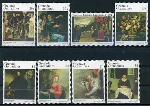 Grenada/Grenadinen 1547-1554 postfrisch Kunst #IY932