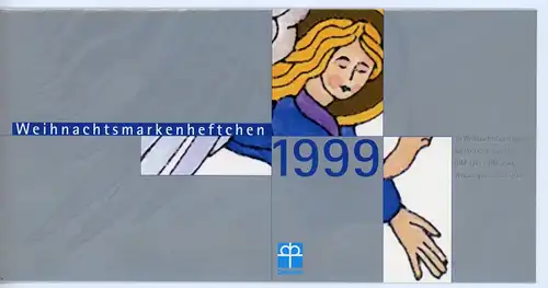 Bund Weihnachts Markenheftchen 1999 2084 postfrisch #IJ231