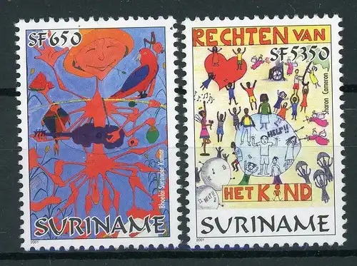 Surinam 1779-1780 postfrisch Kunst #IY944