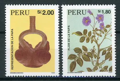 Peru 1541-1542 postfrisch Kunst #IY958