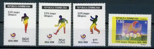 Dominica 1563-1566 postfrisch Fußball #GE648