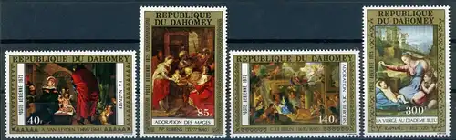 Dahomey 646-49 postfrisch Kunst #IY968