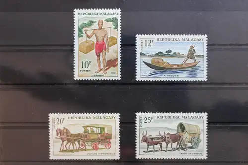 Madagaskar 540-543 postfrisch Postbeförderung #RP544