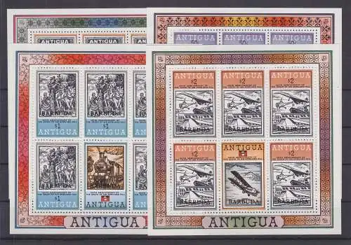 Antigua und Barbuda 479-482 postfrisch als Kleinbogensätze #GJ204