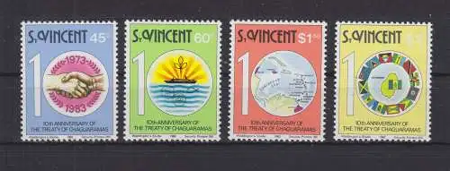 St. Vincent 656-659 postfrisch MNH #GE293