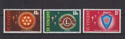 St. Vincent 503-505 postfrisch MNH #GE294