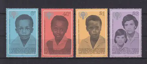 St. Vincent und die Grenadinen 175-178 postfrisch Jahr des Kindes #GE302