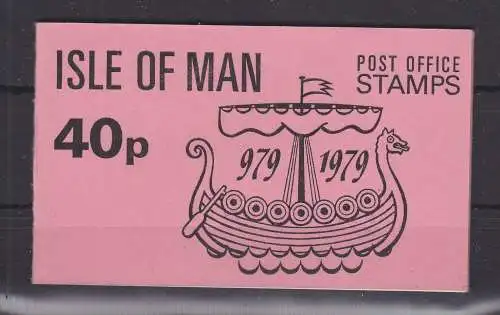 GB Isle of Man MH 4 postfrisch Markenheftchen #GE307