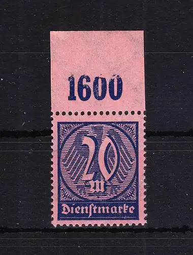 Deutsches Reich Dienstmarken 72P OR postfrisch #RD030