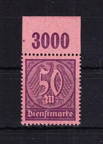 Deutsches Reich Dienstmarken 73P OR postfrisch #RD033