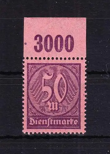 Deutsches Reich Dienstmarken 73P OR postfrisch #RD033