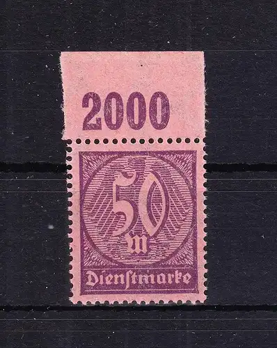 Deutsches Reich Dienstmarken 73P OR postfrisch #RD034