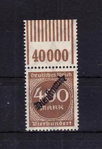 Deutsches Reich Dienstmarken 80W OR 1'11'1 postfrisch #RD058