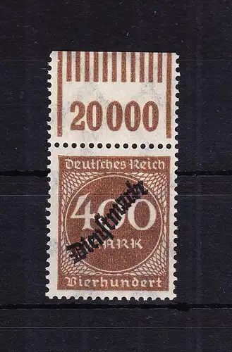 Deutsches Reich Dienstmarken 80W OR 1'11'1 postfrisch #RD063