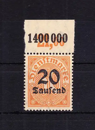 Deutsches Reich Dienstmarken 90P OR postfrisch #RD069