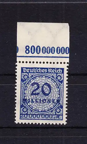 Deutsches Reich 319AP OR C postfrisch #RD248