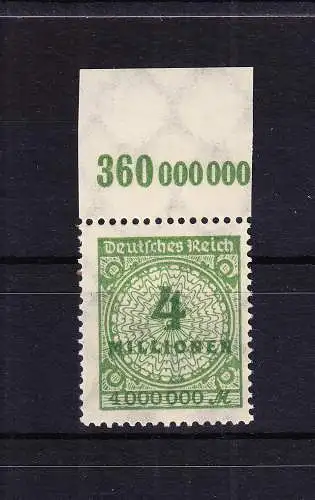 Deutsches Reich 316AP OR A postfrisch #RD284