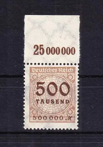 Deutsches Reich 313AP OR A postfrisch #RD301