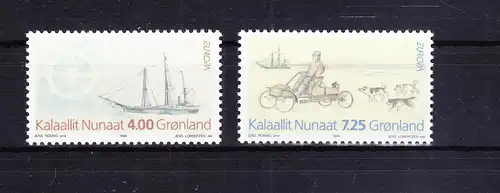 Grönland 247-248 postfrisch Erfindungen #RD501
