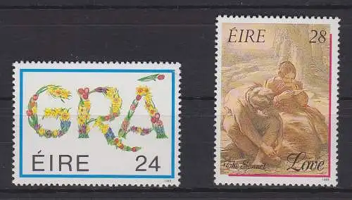 Irland 669-670 postfrisch Valentinstag, MNH #RB032