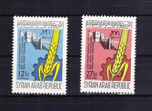 Syrien 1024-1025 postfrisch Messe Aleppo, MNH #RB533