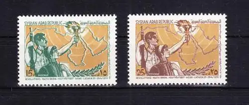 Syrien 1107-1108 postfrisch Tag der Arbeit, MNH #RB586